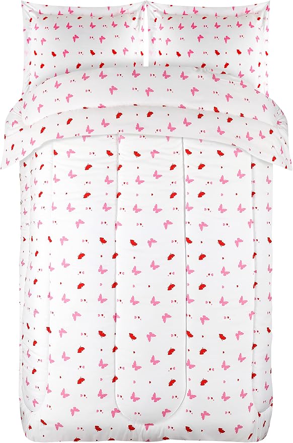 Utopia Bedding All Season Butterfly Comforter Set - Image 7