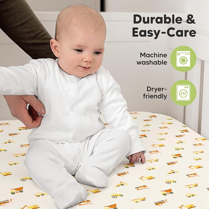 KeaBabies 2-Pack Organic Crib Sheets - Image 7