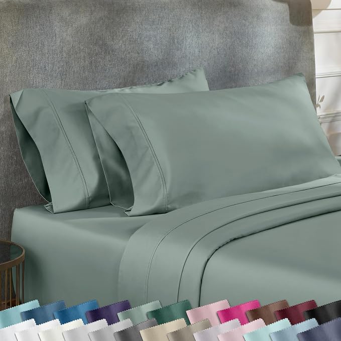 California Design Den Standard Queen Size Pillowcase Set by CaliforniaDesignDen