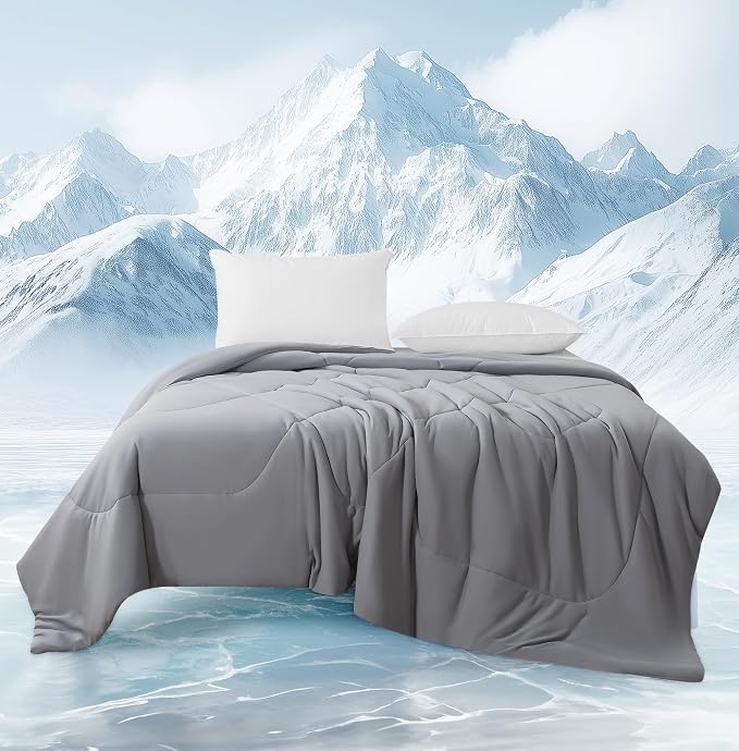 MASVIS Cooling Blankets for Hot Sleepers, Luxury Lightweight Cozy Soft Throw by MASVIS
