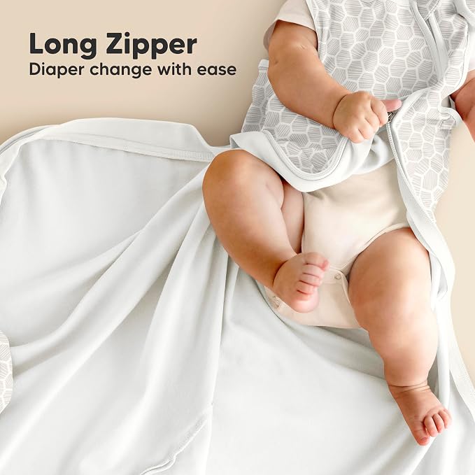 2-Pack Organic Baby Sleep Sacks, 100% Cotton - Image 5