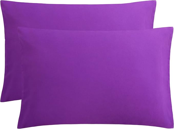 FLXXIE Pillow Cases Queen, Soft Microfiber Pillow Covers by FLXXIE