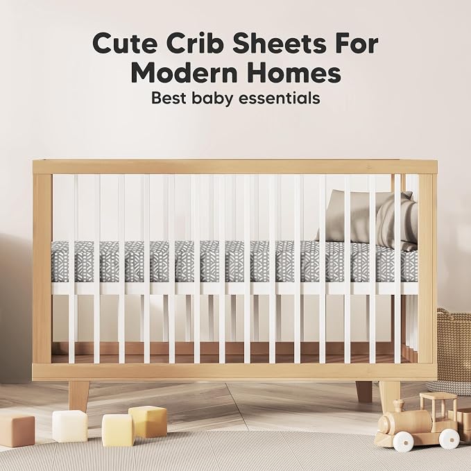 KeaBabies 2-Pack Organic Crib Sheets - Image 8