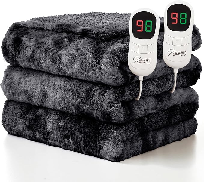 Homemate Electric Heated Blanket Queen Size by Homemate
