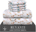 RUVANTI 6 Pcs Cotton Sheets by Ruvanti
