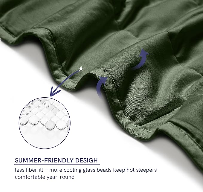 YnM Cotton King Size Weighted Blanket - Image 4