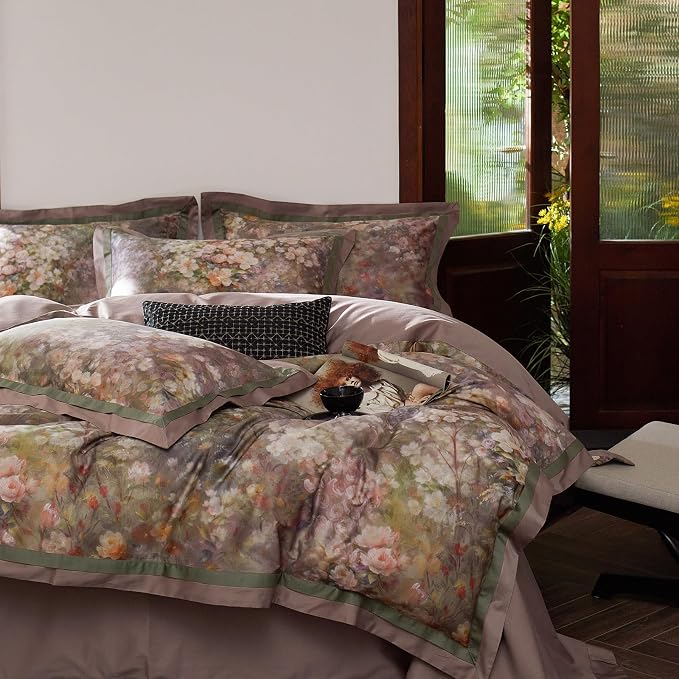 mixinni Vintage Floral Duvet Cover Set - Image 8