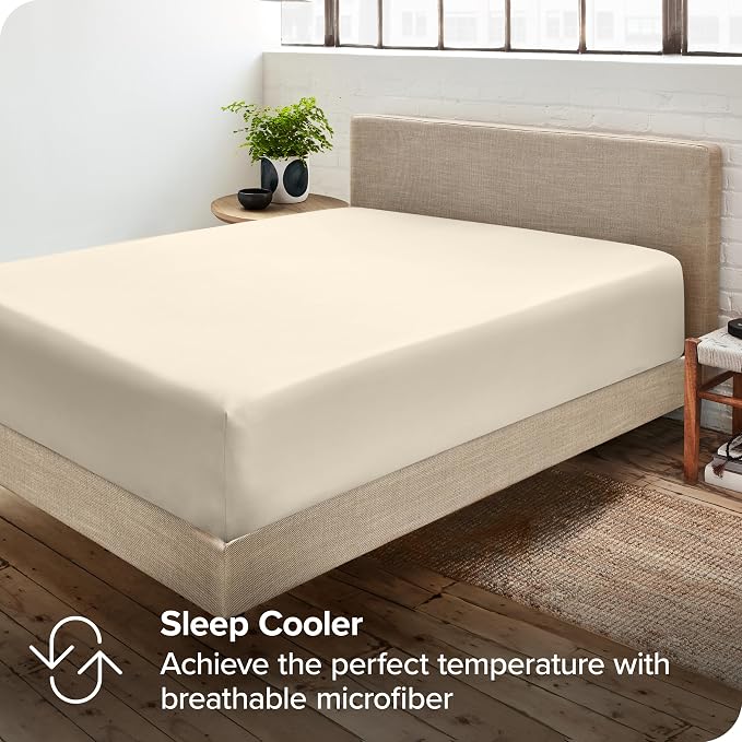 Bare Home 5-Pack Fitted Bottom Ultra-Soft Sheets King - Image 6