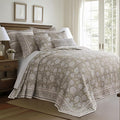 Levtex Home – Adare Taupe Bedspread Set – Twin Bedspread and 1 Standard Sham – by LevtexHome