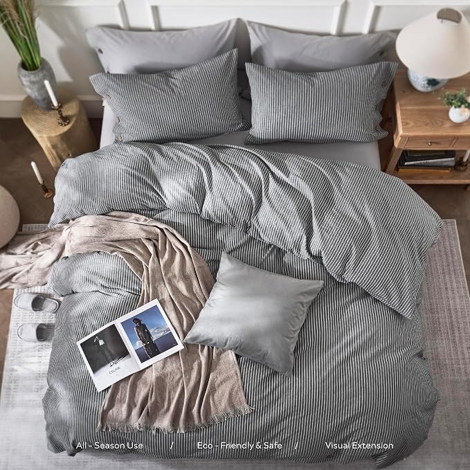 JELLYMONI Cotton Duvet Cover Twin Size - Image 8