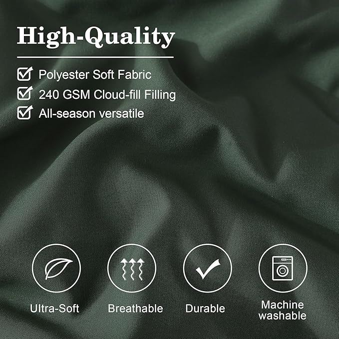 Monbix California King Size Comforter Set - Image 5