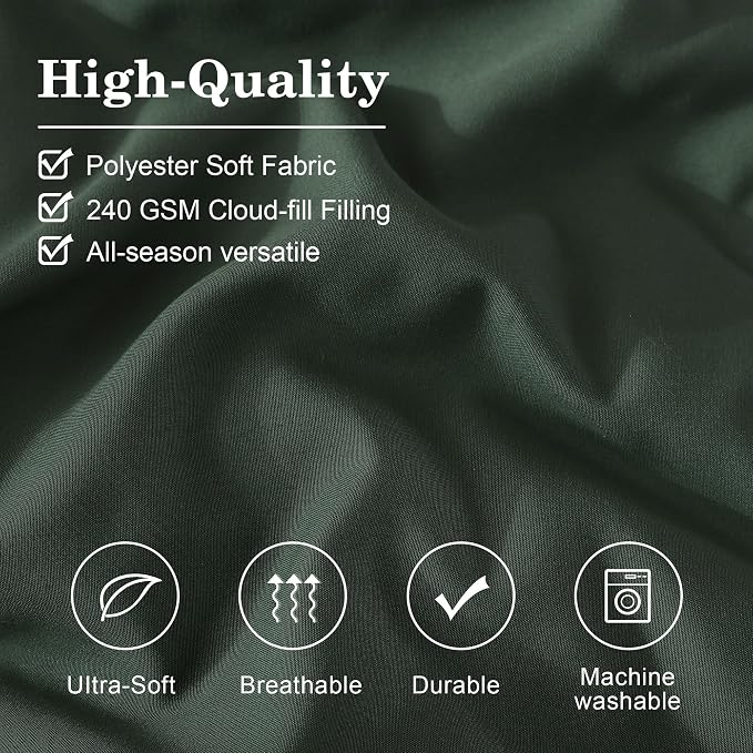 Monbix Oversized Queen Size Comforter Set - Image 7
