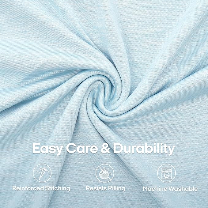 ZonLi Cooling Body Pillowcase for Hot Sleepers, Breathable Body Pillow Cover - Image 3