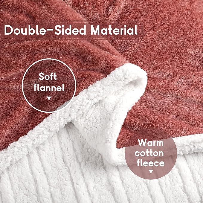 Heated Blanket Electric Blanket Full Size 72''x84'' - Image 5