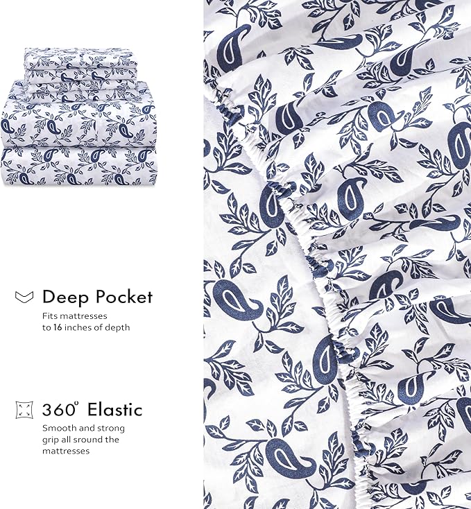RUVANTI 6 Pcs Cotton Sheets - Image 6