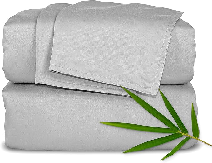 Pure Bamboo Twin Sheets, Genuine 100% Organic Viscose Derived from Bamboo Bed by PureBamboo