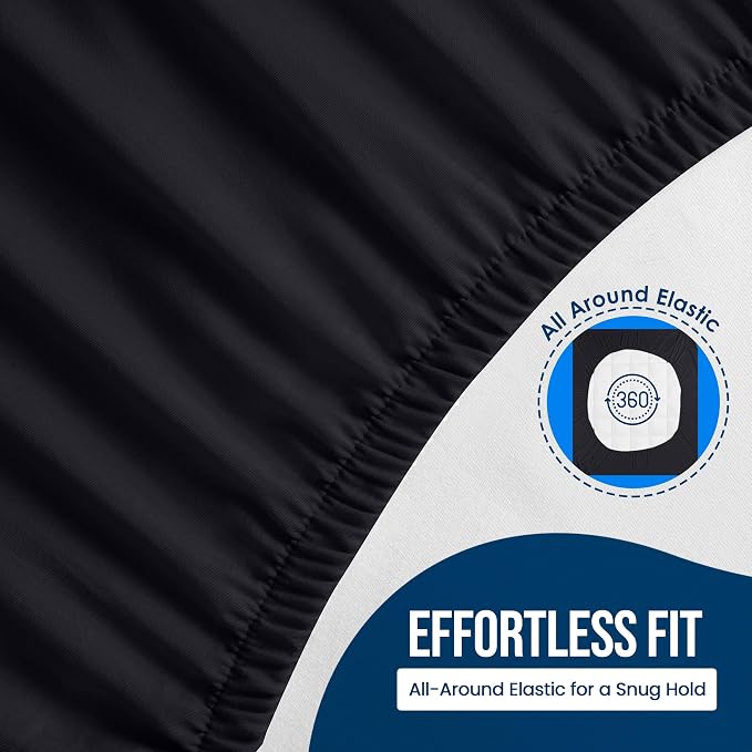 Full Size Mattress Protector Waterproof, Premium 200 GSM Terry Mattress Cover - Image 4