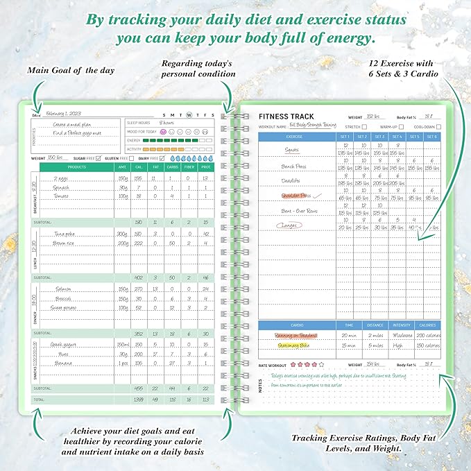 Wellness Planner & Fitness Log - Image 3