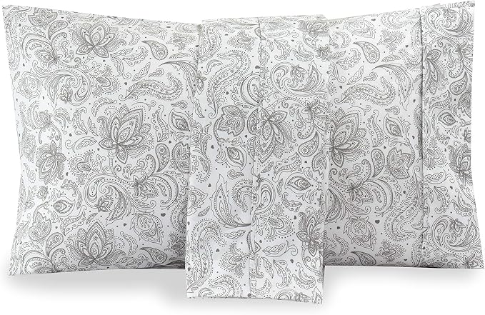 Elegant Comfort Pattern Printed Pillowcases 2-Piece Set Egyptian Quality - Image 2