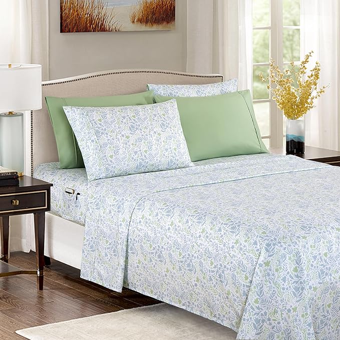 Elegant Comfort Softest and Coziest 6-Piece Sheet Set by ELEGANTCOMFORT