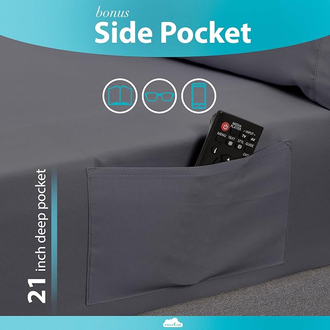 DREAMCARE California King Sheet Sets - Image 3
