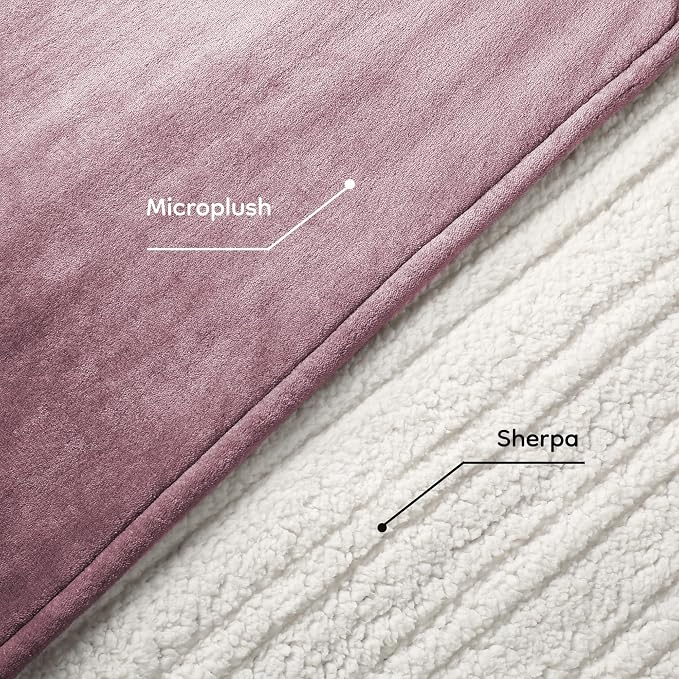 LaffyLo Electric Heated Blanket Queen Size 84 x 90, Dual Control, Fast Heating - Image 3