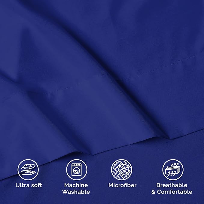 Luxury Flat Sheet on Amazon Elegant Comfort Wrinkle-Free 1500 Premier Hotel - Image 7