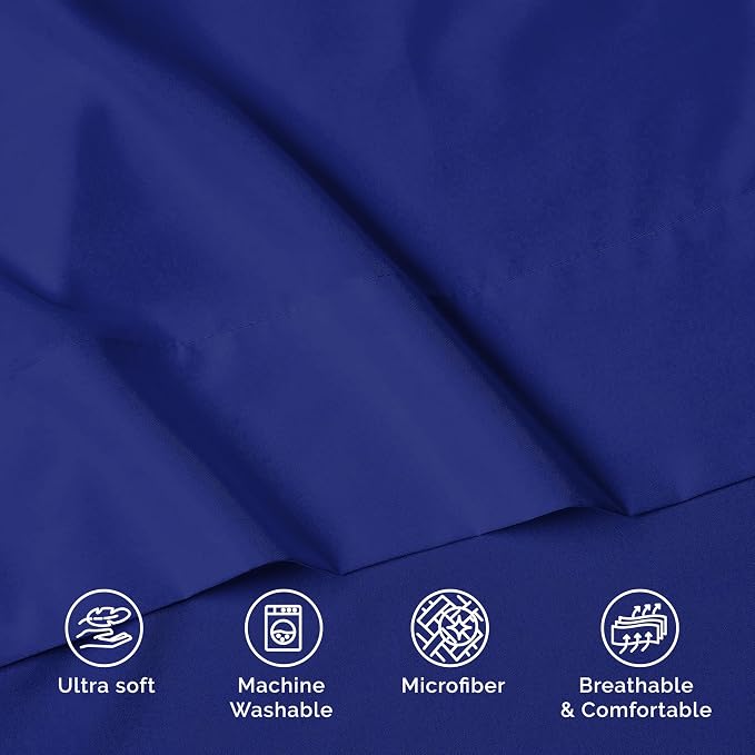 Luxury Flat Sheet on Amazon Elegant Comfort Wrinkle-Free 1500 Premier Hotel - Image 7