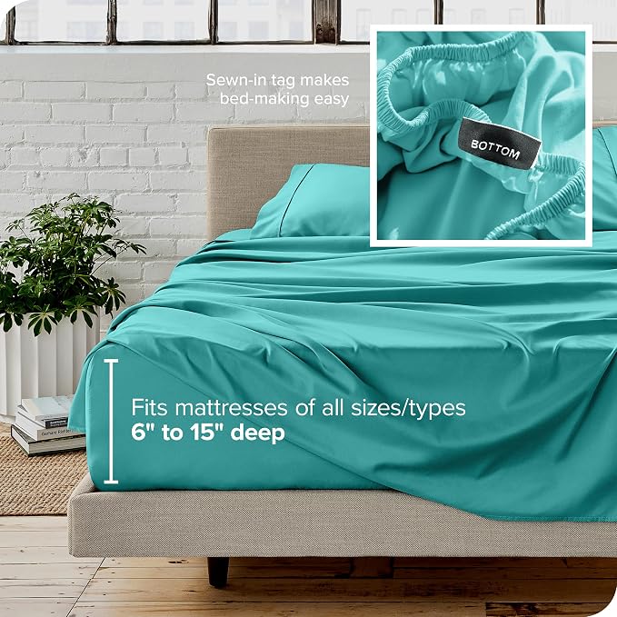 Bare Home Queen Sheet Set - Image 5