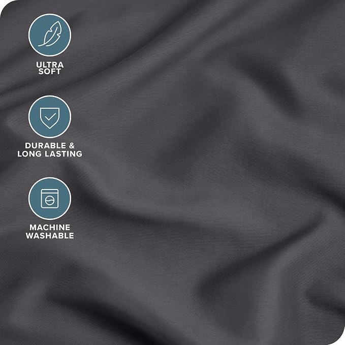 Bare Home Microfiber Body Pillow Cover - Image 3