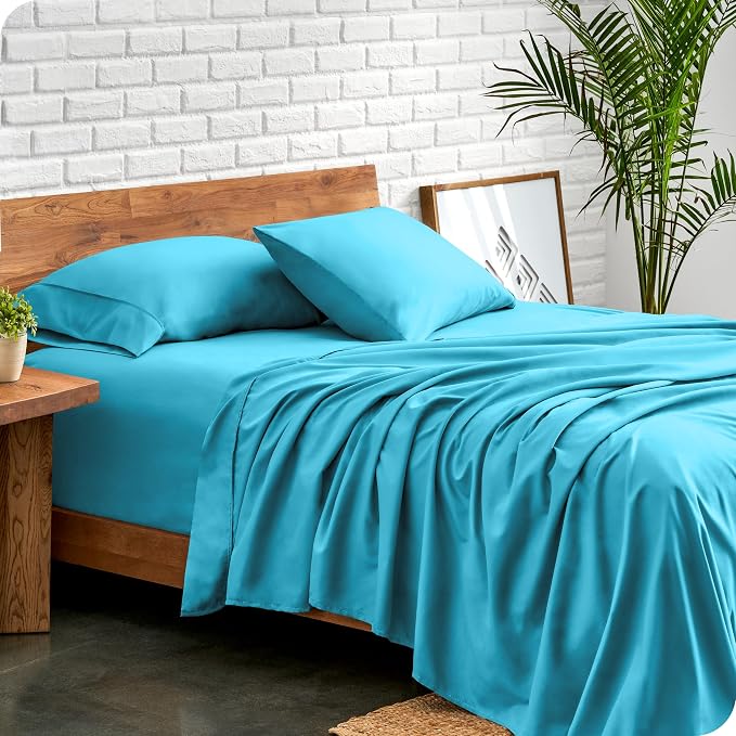 Bare Home Split Head Flex King Sheet Set - Image 3