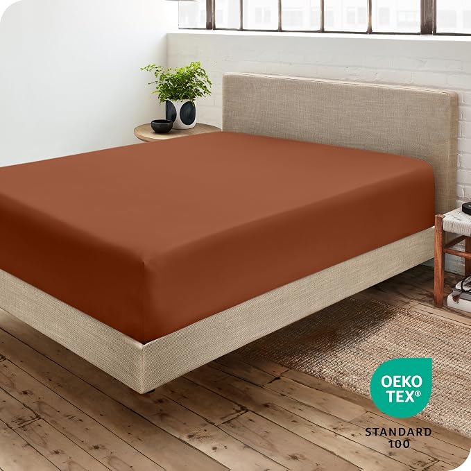 Bare Home Fitted Bottom Sheet King Size - Image 4