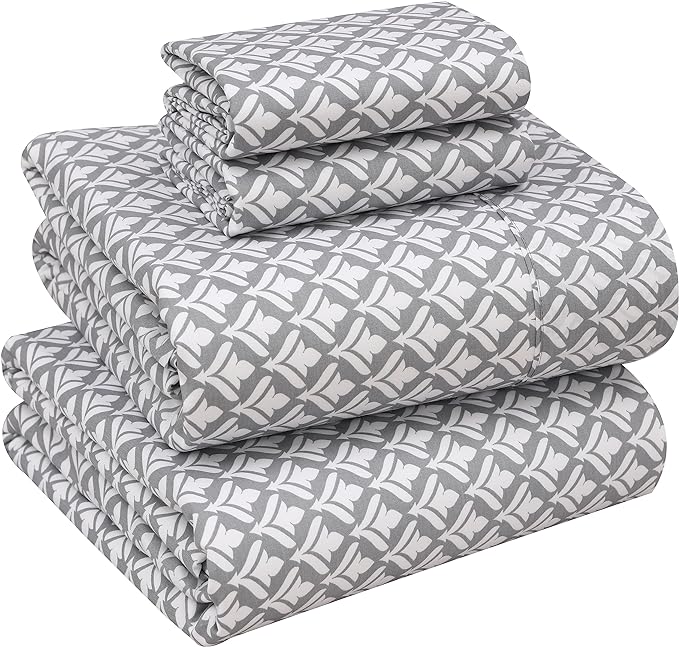 RUVANTI 100% Cotton Sheets – King Size Percale Bedding, Cooling & Breathable by Ruvanti