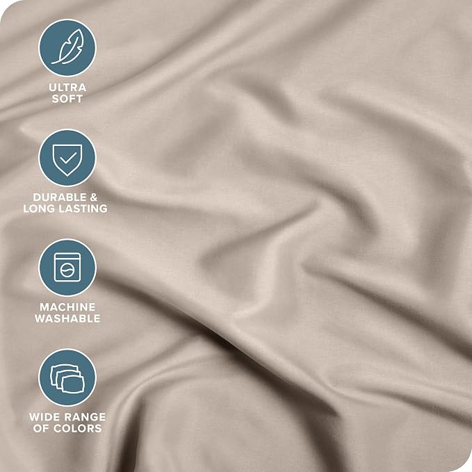 Bare Home Fitted Bottom Sheet Twin XL Size - Image 2