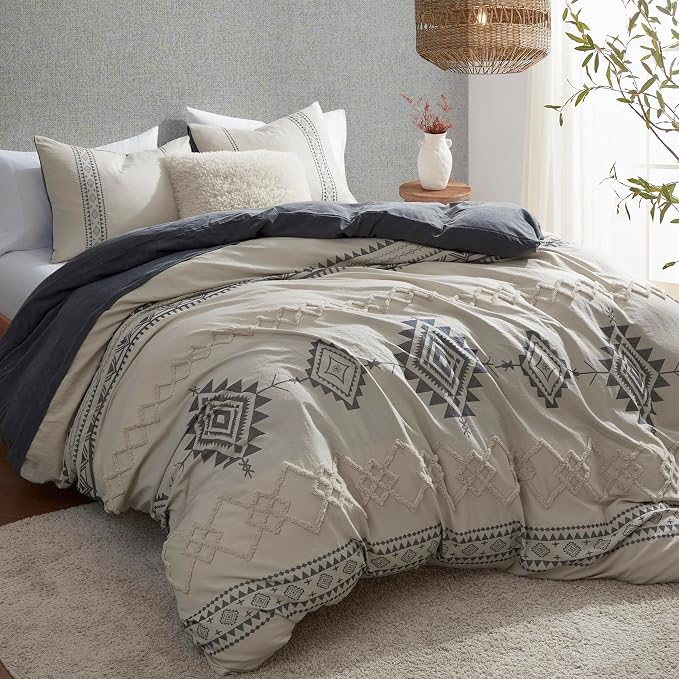 Oli Anderson Boho Duvet Cover Set Queen Size, Durable and Super Soft Duvet - Image 2