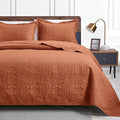 Love's cabin Twin Quilt Set Umber Bedspreads by Lovescabin