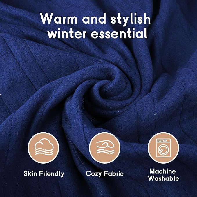 Heated Blanket Electric Blanket Full Size 72''x84'' - Image 5