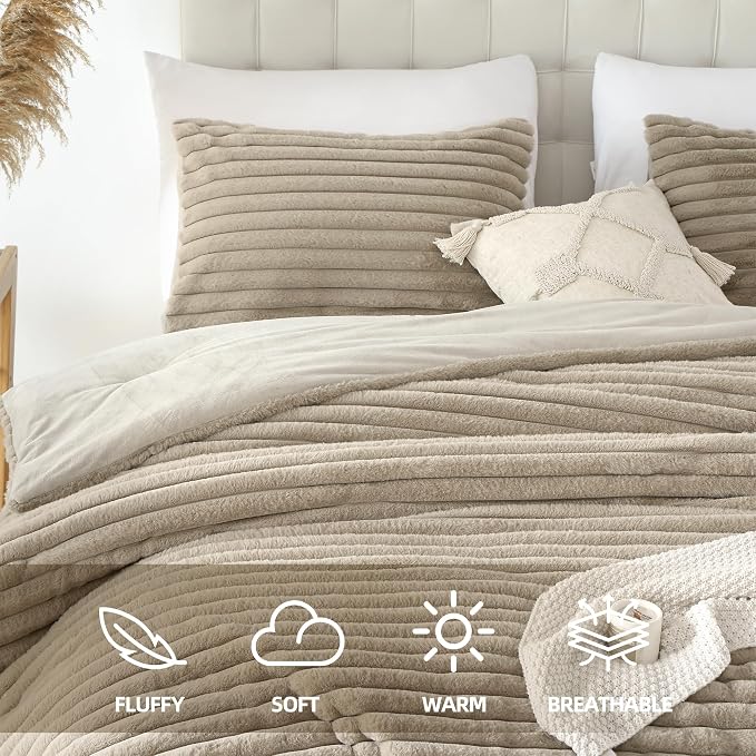 Smoofy Fluffy Twin Comforter Sets 2 Pieces - Image 2