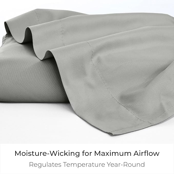 Mellanni California King Size Flat Sheet - Image 4
