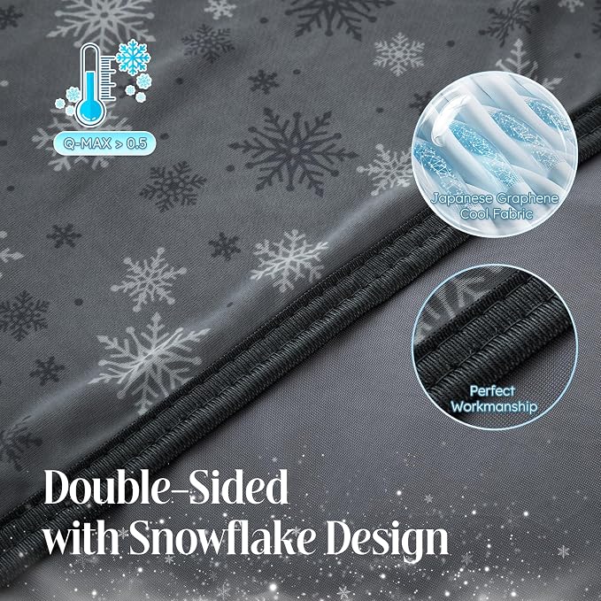 OIGAE Cooling Blanket for Hot Sleepers - Image 3