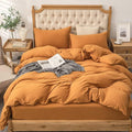 PURE ERA Jersey Knit Duvet Cover Set 100% T-Shirt Cotton Super Soft Comfy 3pc by PUREERA