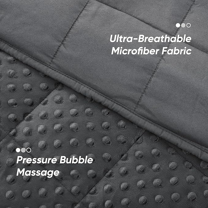 Weighted Blanket for Adults, Comfortable and Soft Throw Weighted Blanket - Image 2