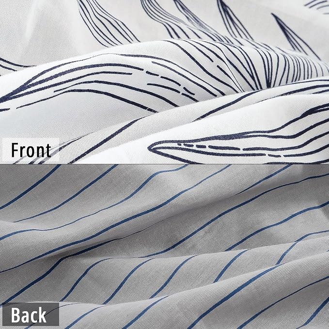 LEMIROE Botanical Cotton Comforter Queen Size - Image 4