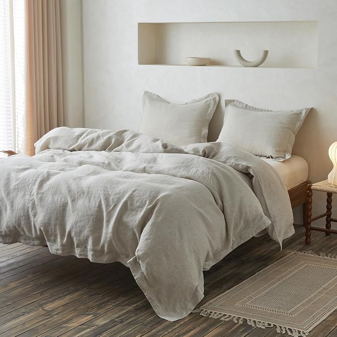 Simple&Opulence 100% Linen Duvet Cover Set - Image 6