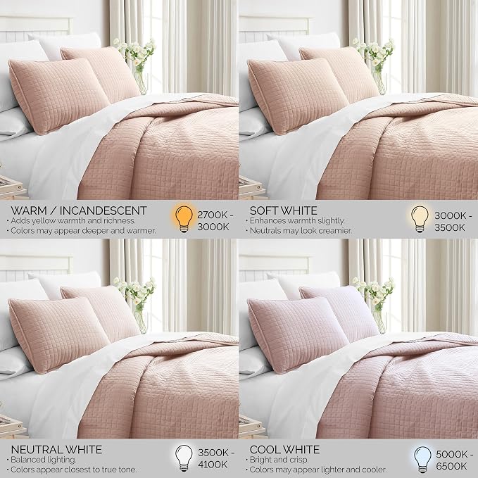Southshore Fine Living, Inc. Oversized King Quilt Set, Stitched Blush Pink - Image 8