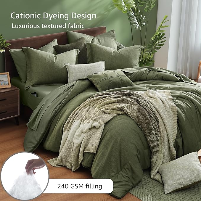 Monbix Queen Comforter Set - Image 4
