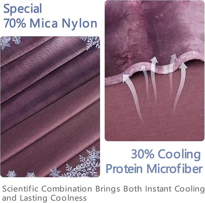 Topcee Cooling Blanket for Hot Sleepers, Absorbs Heat to Keep Body Cool for - Image 3