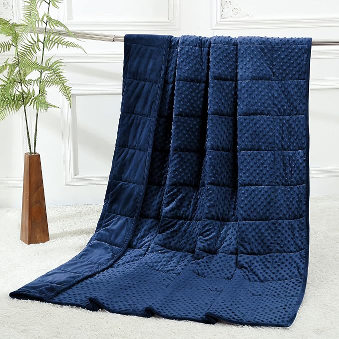 Alomidds Weighted Blanket for Adults, Weighted Blankets Queen Size 60"x80" by Alomidds