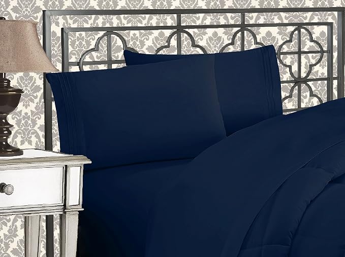 Elegant Comfort Luxurious 1500 Premium Hotel Quality Microfiber Three Line - Image 2
