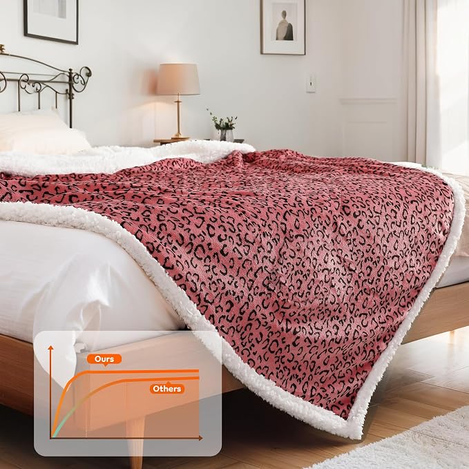 LaffyLo Electric Heated Blanket Full Size 72 x 84, Fast Heating Blanket - Image 4